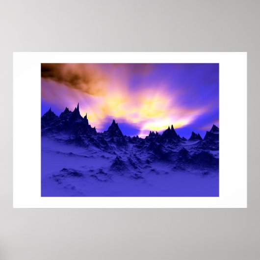 Strange Morning Poster (Voorkant)