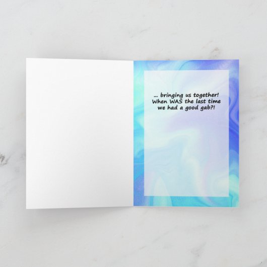 Strange Pull in het universum Kaart (Binnen)