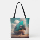 Strange Whale Draagtas (Achterkant)