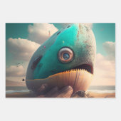 Strange Whale Inpakpapier Vel (Voorkant 2)