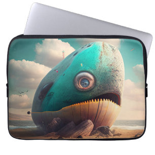 Strange Whale Laptop Sleeve