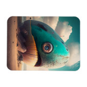 Strange Whale Magneet (Horizontaal)
