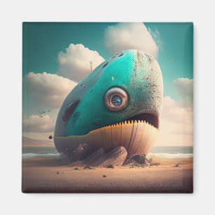 Strange Whale Magneet