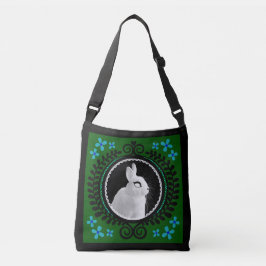 Strange White Bunny Crossbody Bag / Shoulder Tote Crossbody Tas