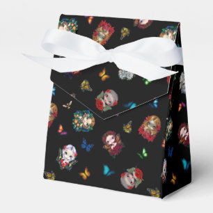 Strangeling Fairies & Butterflies (zwart) Bedankdoosjes
