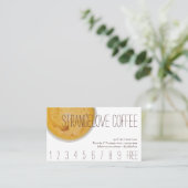 Strangelove Coffee Drink Loyalty/Punch Card Klantenkaartje (Staand voorkant)