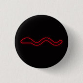 Stranger Dingen Snerd Pin Ronde Button 3,2 Cm (Voorkant)
