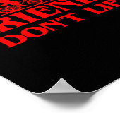 Stranger Things Group Shot Red Friends Don't Lie  Poster (Hoek)