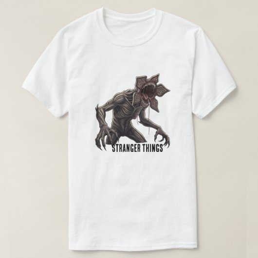 Stranger Things Monster | Horror Graphic T-Shirt (Design devant)