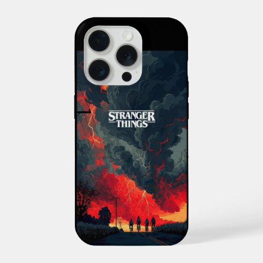 Stranger Things Tough Phone Case — Retro 80s  iPhone Hoesje (Achterkant)