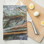 Strangler Fig Abstract Theedoek (Quarter Fold)