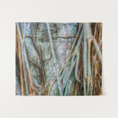 Strangler Fig Abstract Wandkleed (Voorkant (horizontaal))