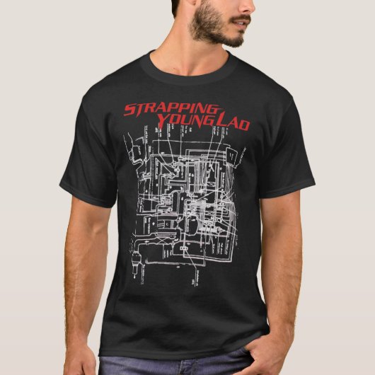Strapping Young Lad Classic T-Shirt (Devant)