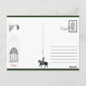 Strasbourg Cathedral Briefkaart (Achterkant)