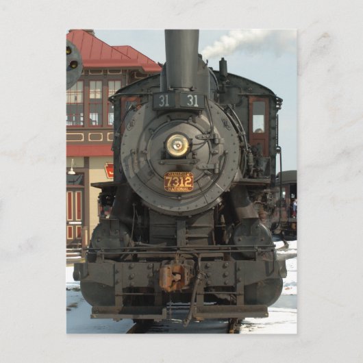 Strasburg Engine 31 Briefkaart (Voorkant)