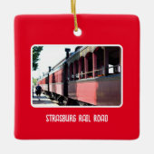 Strasburg Rail Road Train Ornament (Voorkant)