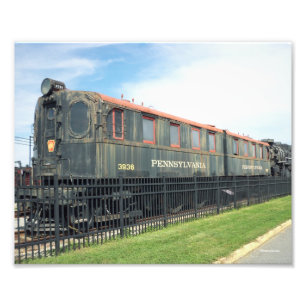 Strasburg Railroad Passenger Car Foto Afdruk