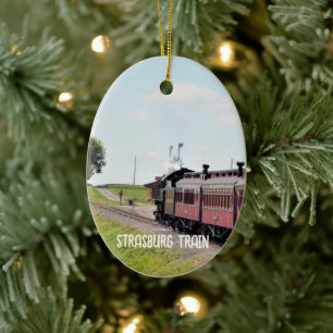 Strasburg Train Ornament