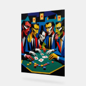 Stratégie de poker Art géométrique Abstrait (Angle)