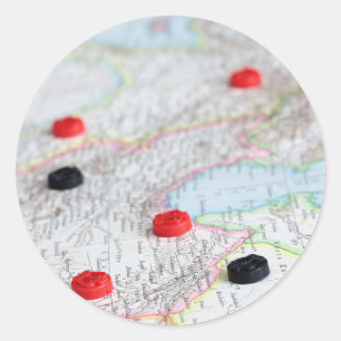 Strategie Ronde Sticker
