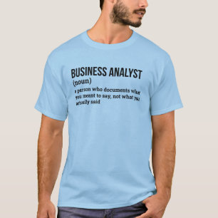 Strategisch Analist Definitie T-shirt