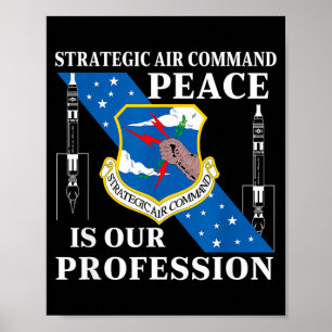 Strategisch Luchtcommando USAF Koude Oorlog Vrede Poster