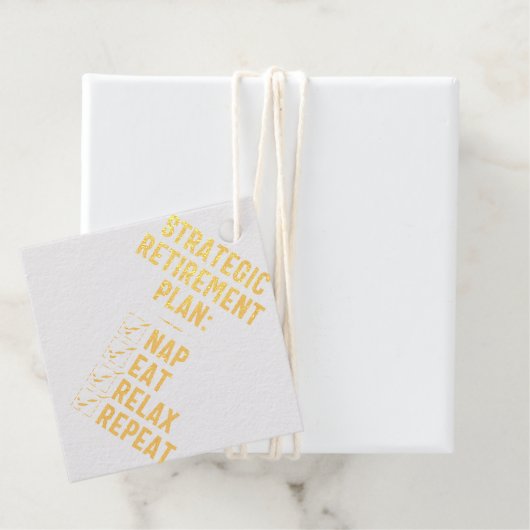 Strategisch uittredingsplan - Medewerker die ontsl Bedankjes Labels (Met doos)