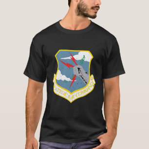 Strategische lucht Comd Sac Koude Oorlog Grunge T-shirt