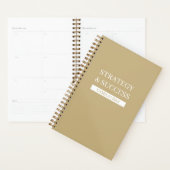 Strategy & Success Édition Gold | Executive 2026 (Devant avec enveloppe)