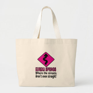 straten van Eureka Springs Grote Tote Bag