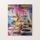 Straten van Italië Moderne Abstracte kunst Legpuzzel (Verticaal)