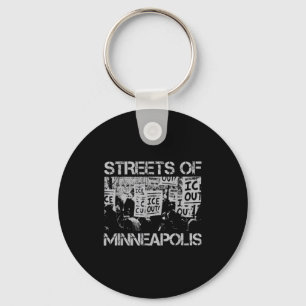 Straten van minneapolis nu ijs uit sleutelhanger