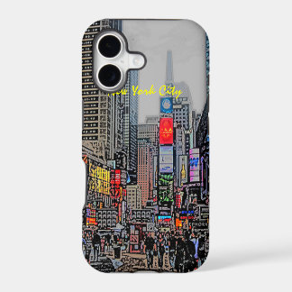 Straten van New York City iPhone hoesje