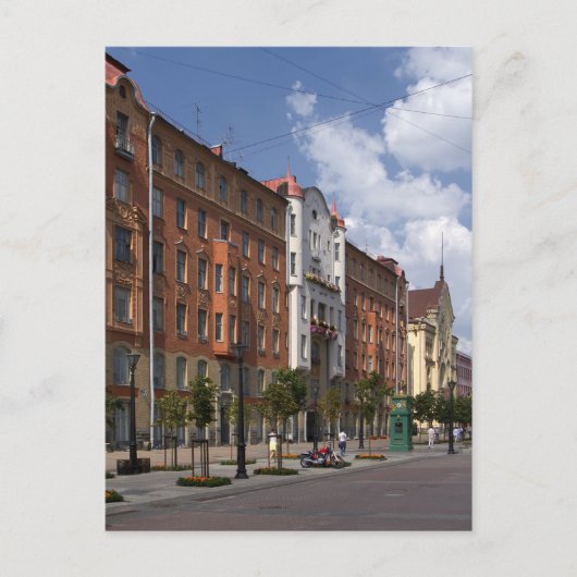 straten van Sint-Petersburg, Rusland Briefkaart (Voorkant)