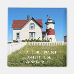 Stratford Point Lighthouse, Connecticut Magneet