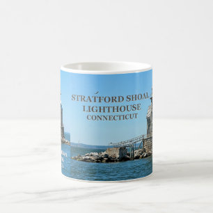 Stratford Shoal Lighthouse, Connecticut Koffiemok