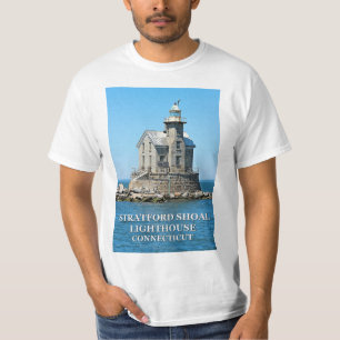 Stratford Shoal Lighthouse, Connecticut T-shirt