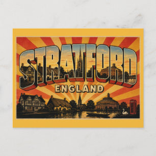Stratford-upon-Avon Engeland Shakespeare's  Briefkaart