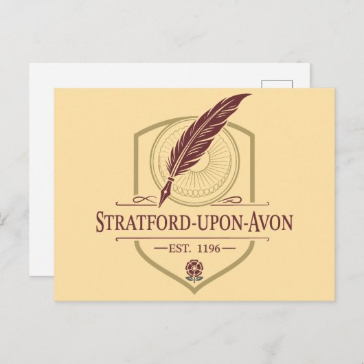 Stratford-upon-Avon England Briefkaart (Voorkant / Achterkant)