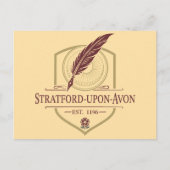 Stratford-upon-Avon England Briefkaart (Voorkant)