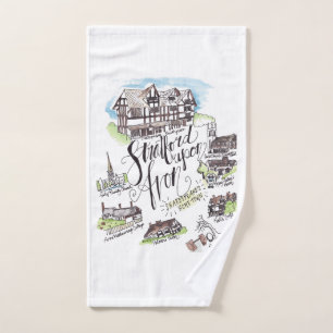 Stratford Upon Avon Kitchen Tea Towel Handdoek