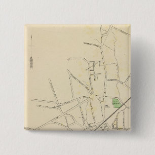 Stratford Vierkante Button 5,1 Cm