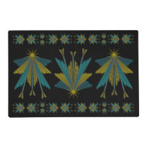 Fairy Stars Black Set de table filaire