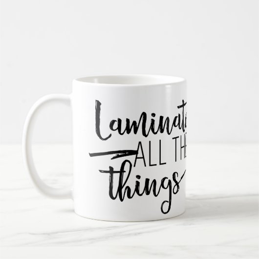 Stratifiez toute la tasse de choses (Gauche)