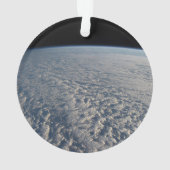 Stratocumulus wolken boven de Stille Oceaan. Ornament (achterkant)