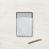 Stratocumulus wolken boven de Stille Oceaan. Post-it® Notes (Op bureau)