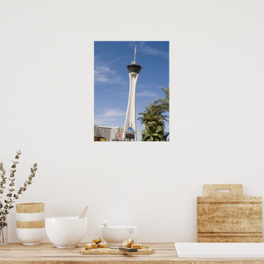 Stratosphere Las Vegas Tower Poster Imprimer (Cuisine)