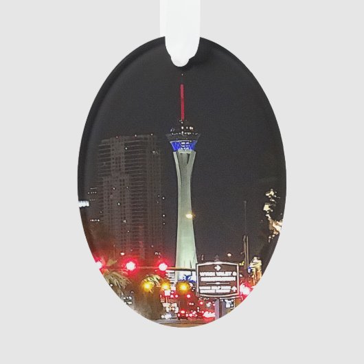 Stratosphere Tower Las Vegas #3 Ornament (voorkant)