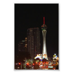 Stratosphere Tower Las Vegas Foto afdrukken Foto Afdruk