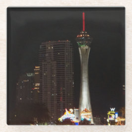 Stratosphere Tower Las Vegas Glass Onderzetter